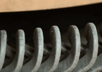 Detail image of power plant component. (Photo: Mikal Sveen)